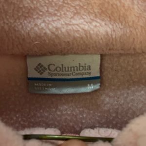 Columbia pink sweater